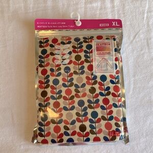 Uniqlo x Orla Kiely turtle neck long sleeve top